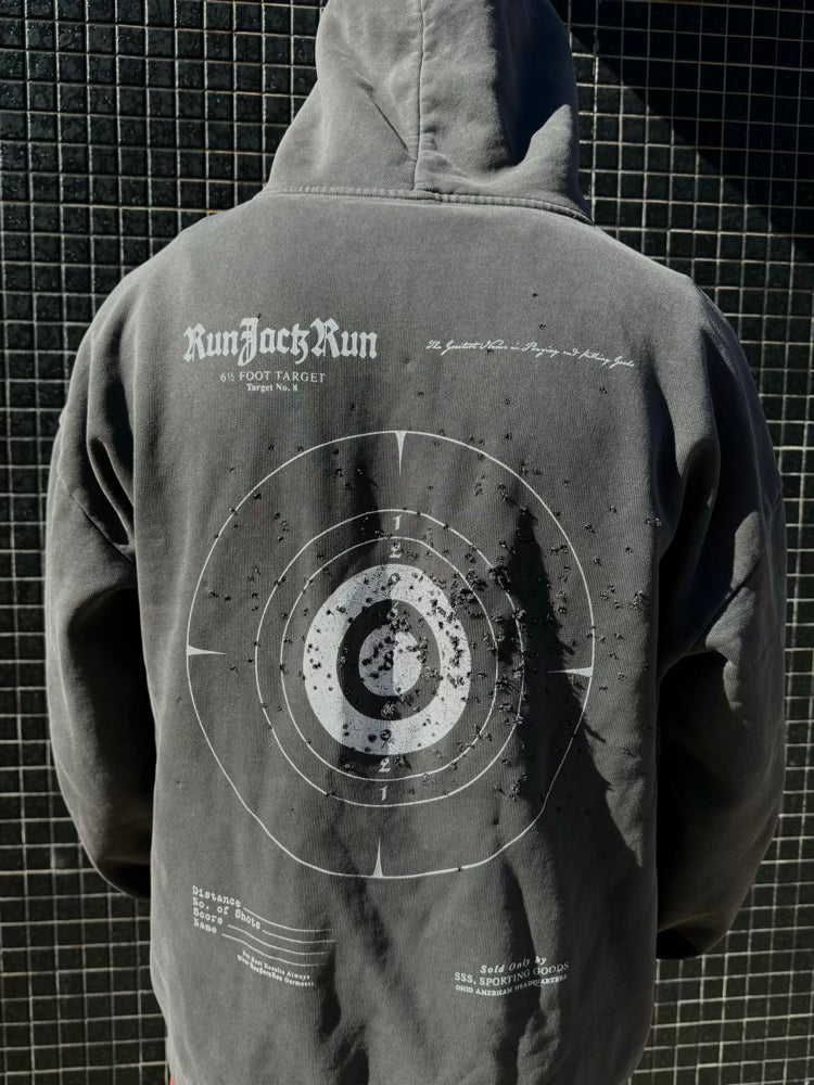 Duck Season Heavyweight Shotgun-Distressed Hoodie