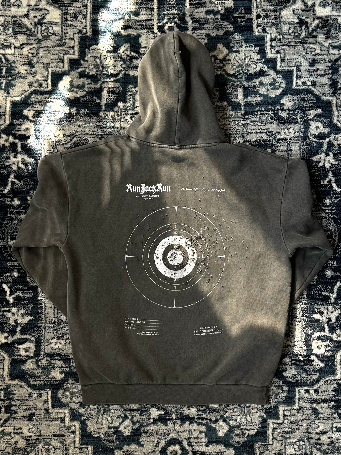Duck Season Heavyweight Shotgun-Distressed Hoodie